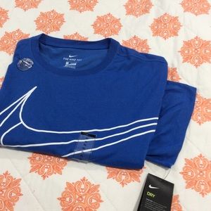 NEW Nike basketball swoosh mens tshirt xl